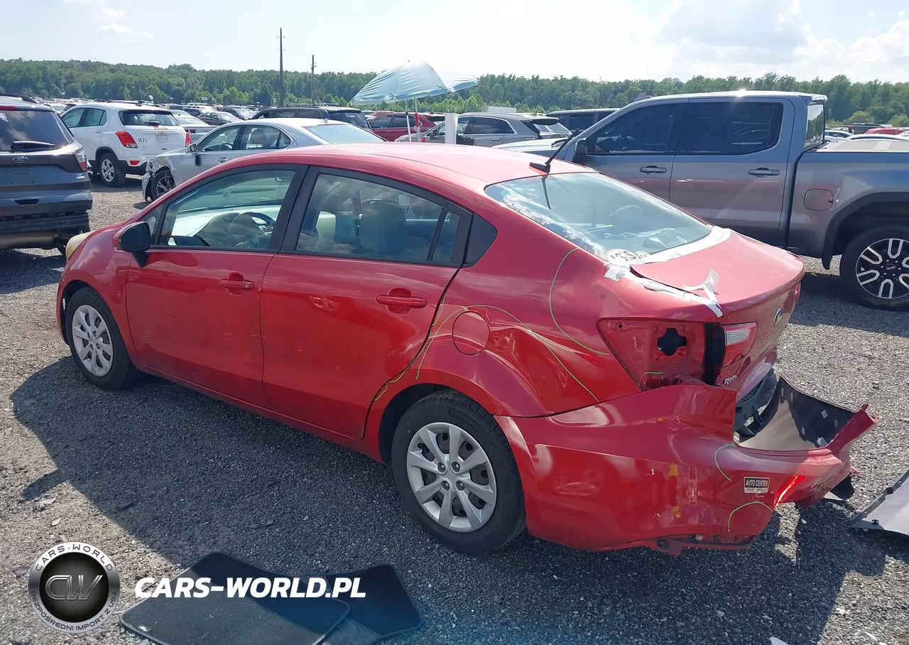 2017 Kia Rio Lx VIN:KNADM4A34H6117155 - 3