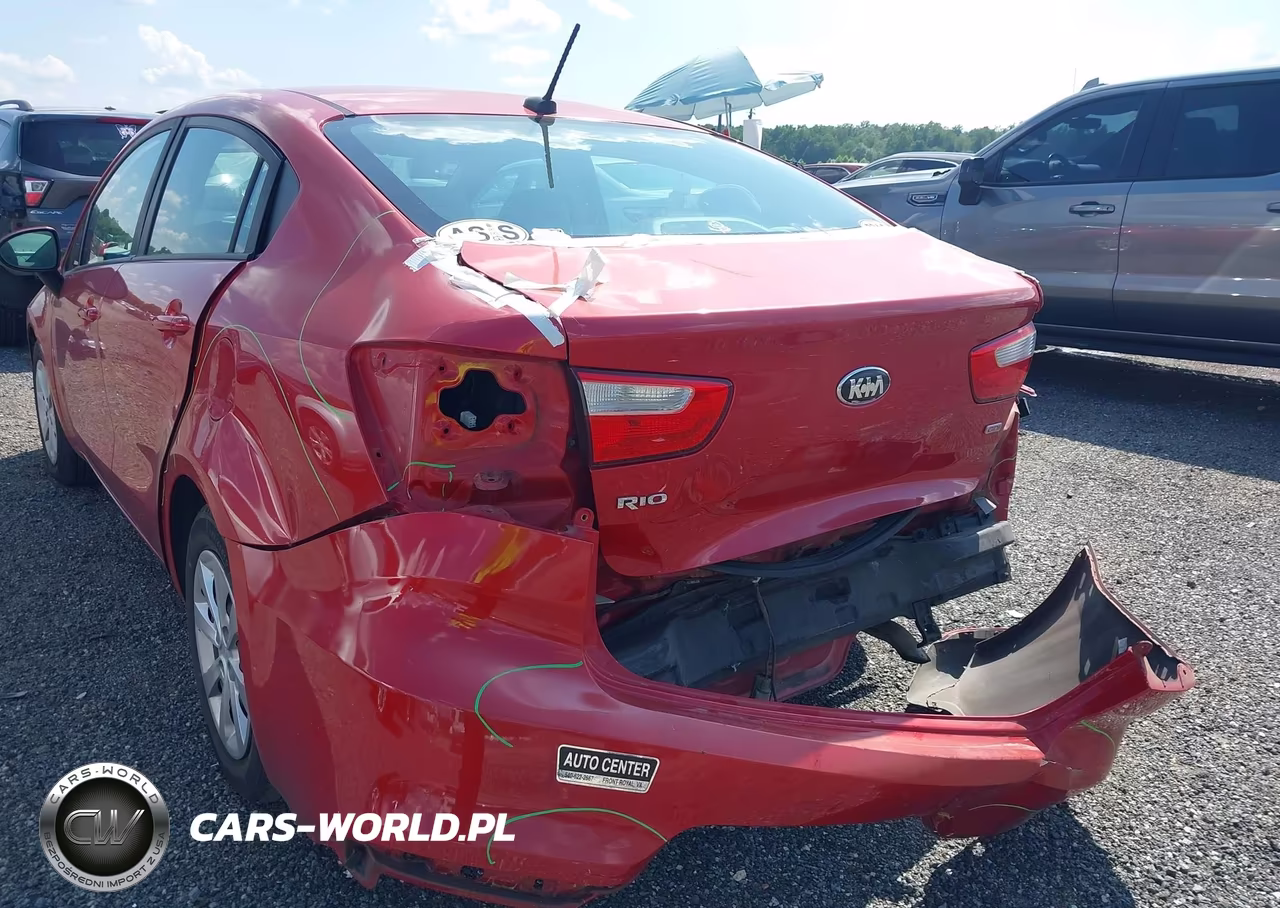 2017 Kia Rio Lx VIN:KNADM4A34H6117155 - 6