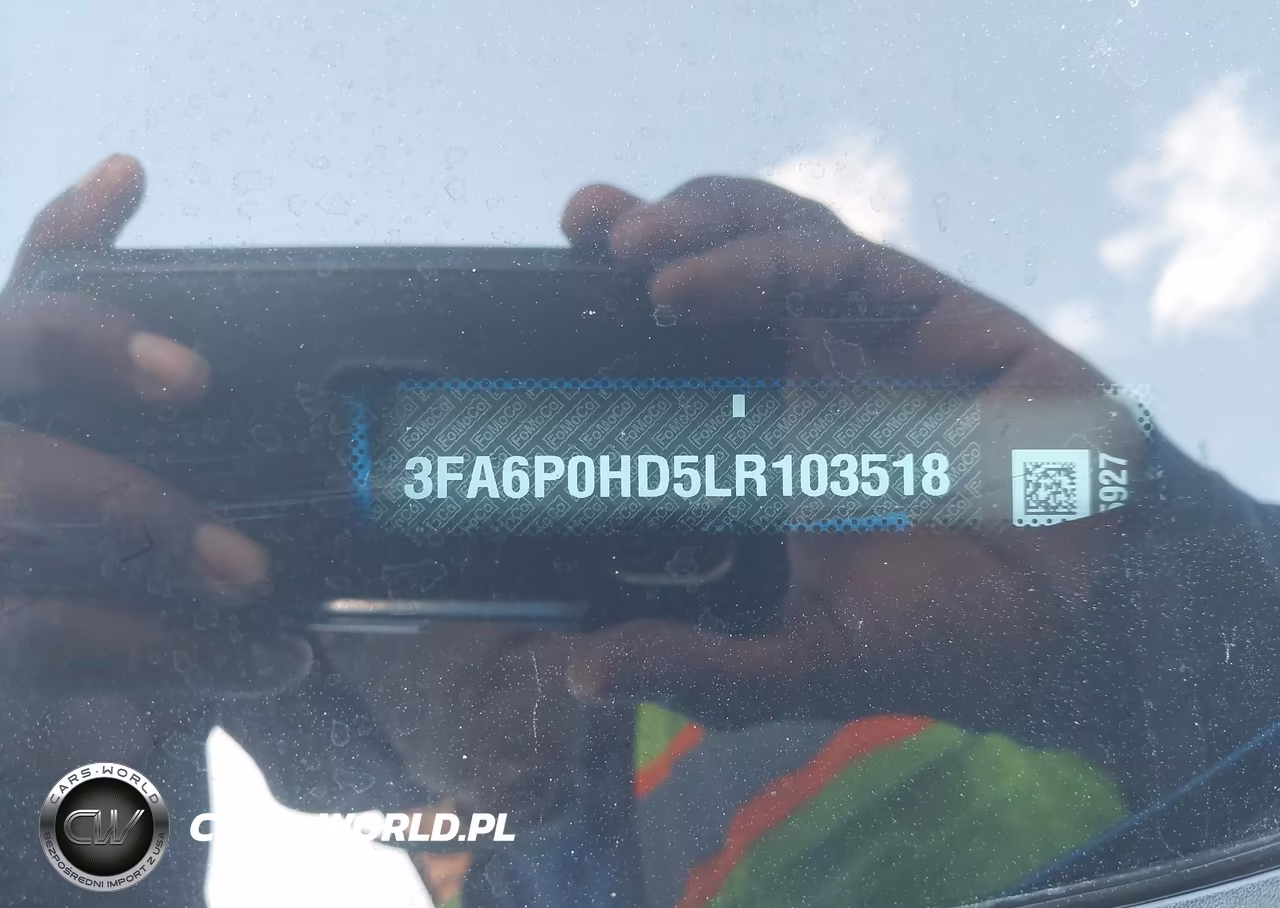 2020 Ford Fusion Se VIN:3FA6P0HD5LR103518 - 9