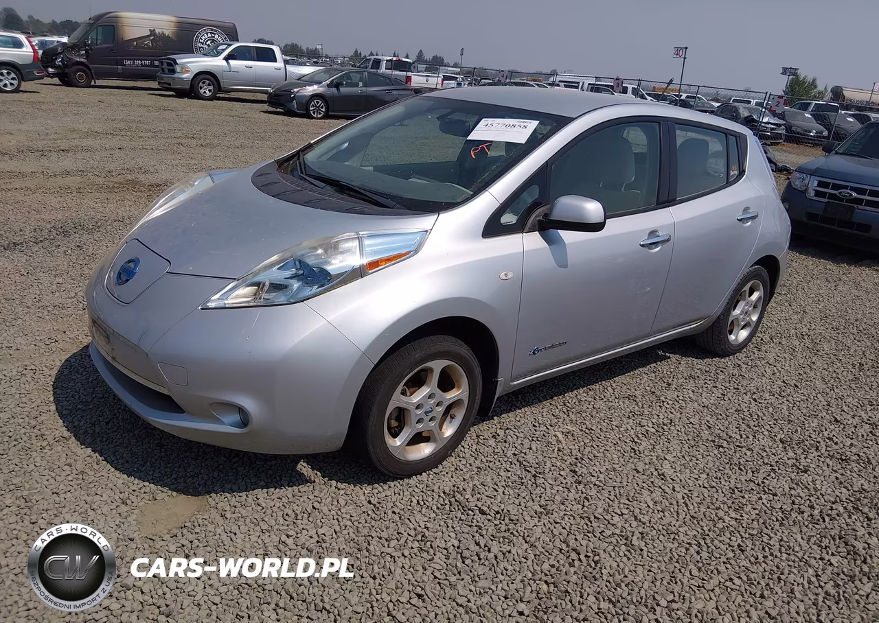 2011 Nissan Leaf Sl VIN:JN1AZ0CP7BT001105 - 2