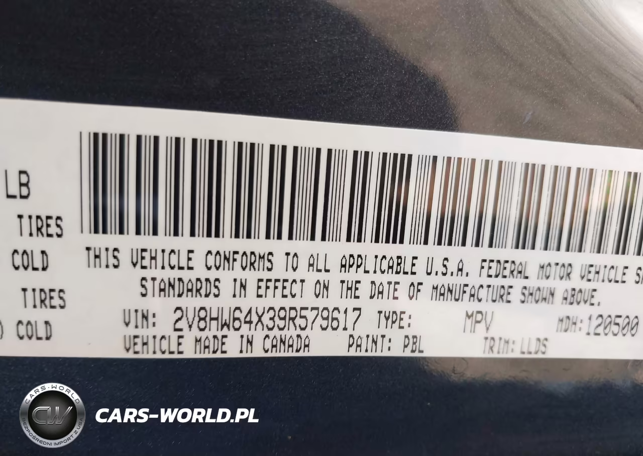 2009 Volkswagen Routan Sel Premium VIN:2V8HW64X39R579617 - 9