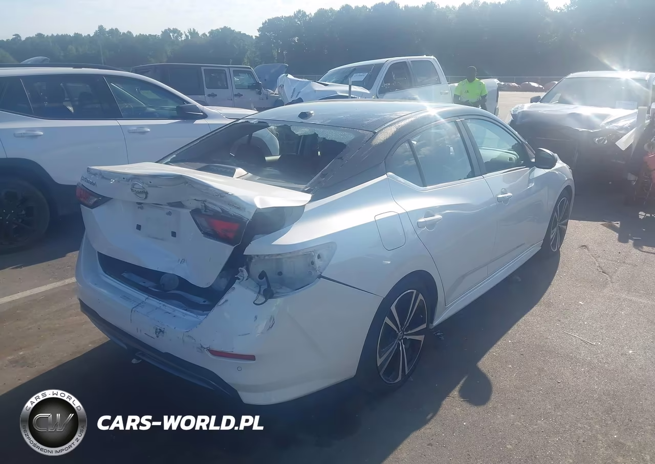 2021 Nissan Sentra Sr Xtronic Cvt VIN:3N1AB8DV0MY292752 - 4
