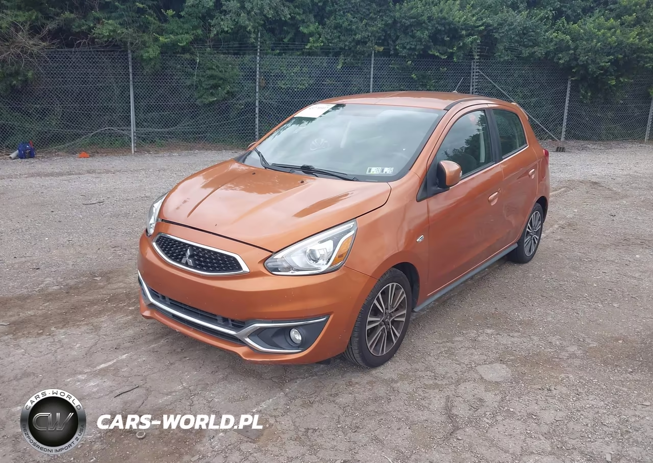 2017 Mitsubishi Mirage Gt VIN:ML32A5HJ7HH016504 - 2