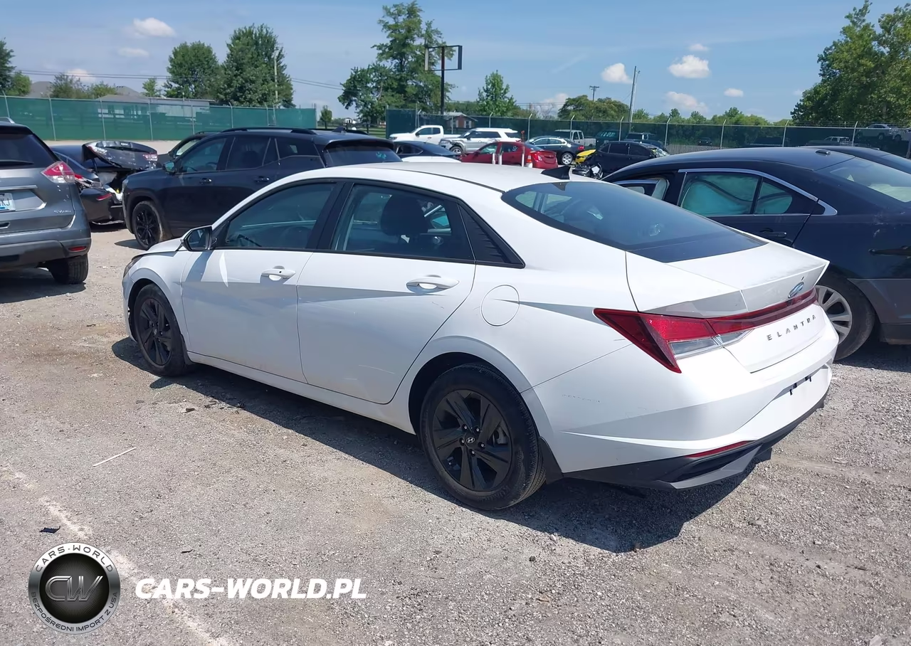 2022 Hyundai Elantra Preferred Ivt VIN:KMHLM4AG1NU346641 - 3