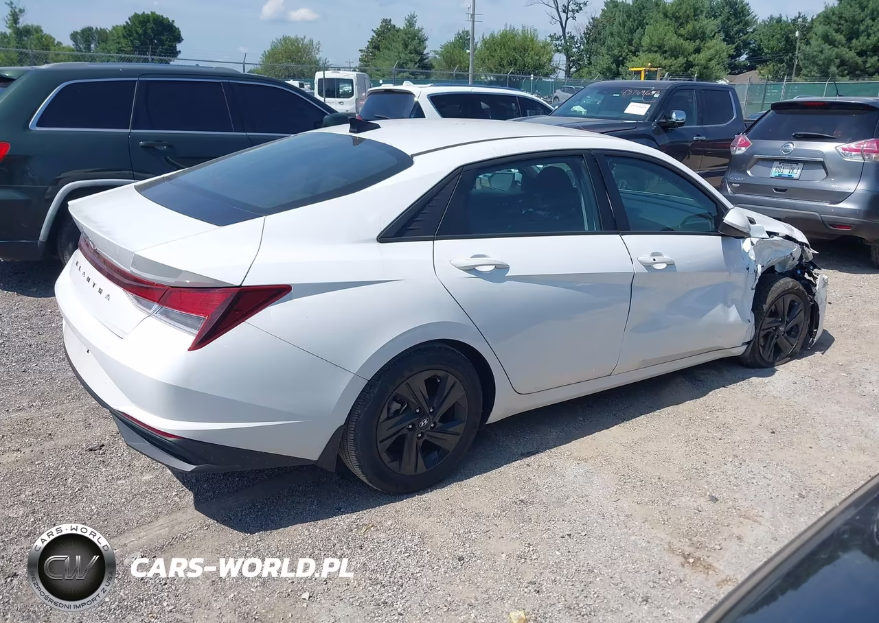 2022 Hyundai Elantra Preferred Ivt VIN:KMHLM4AG1NU346641 - 4