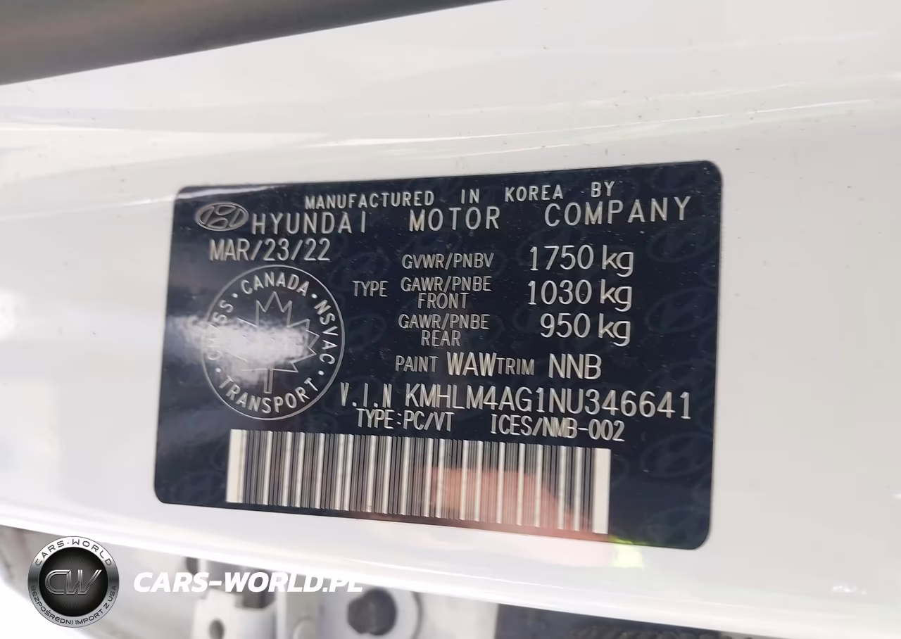 2022 Hyundai Elantra Preferred Ivt VIN:KMHLM4AG1NU346641 - 9