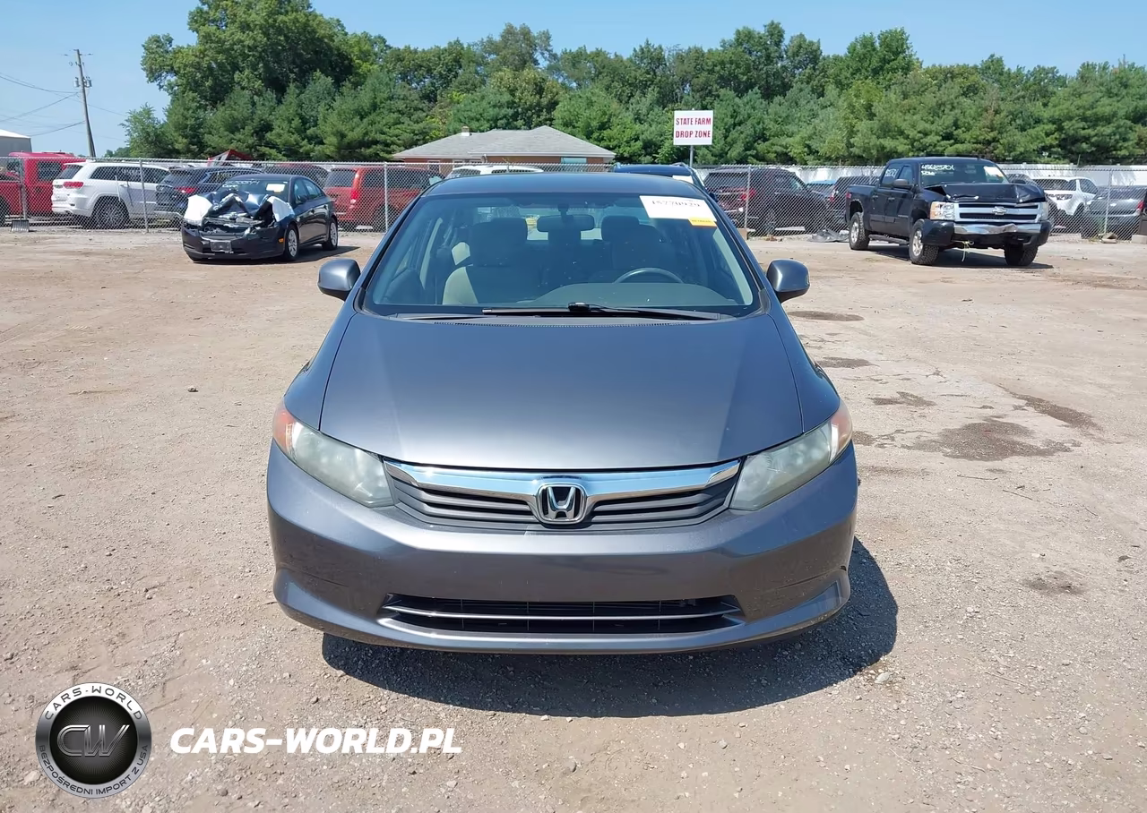 2012 Honda Civic Lx VIN:19XFB2F5XCE104042 - 12