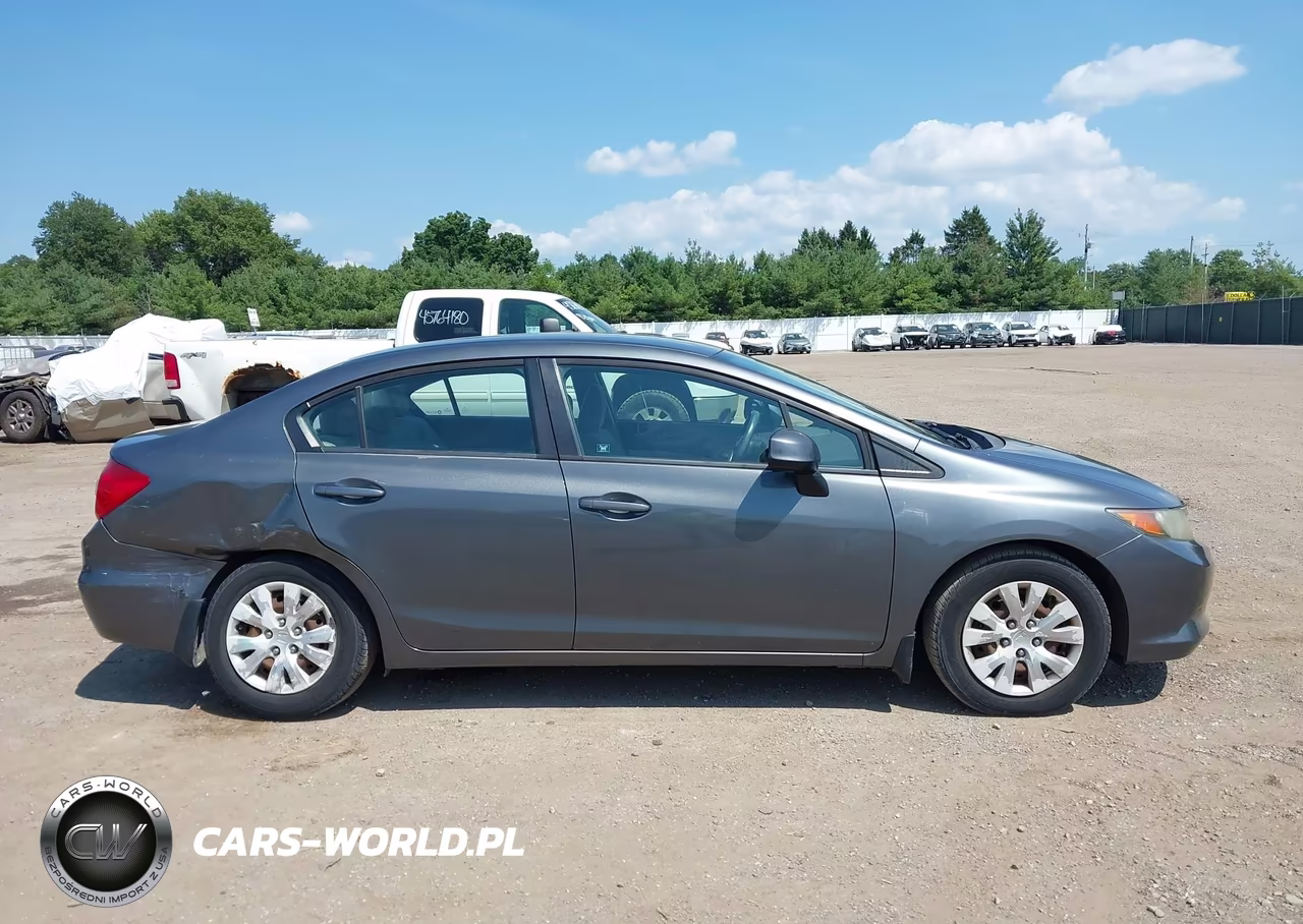 2012 Honda Civic Lx VIN:19XFB2F5XCE104042 - 13