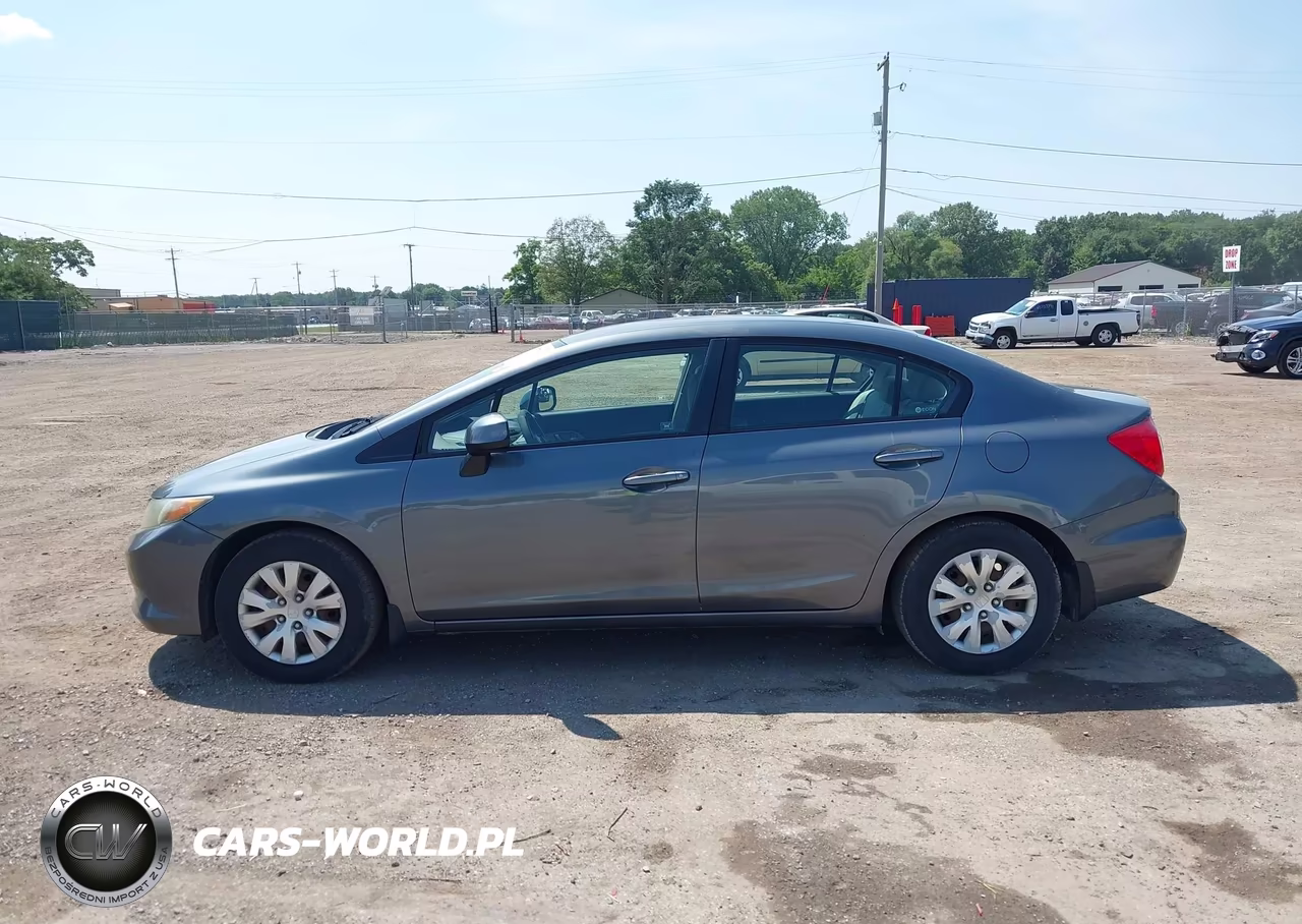 2012 Honda Civic Lx VIN:19XFB2F5XCE104042 - 14