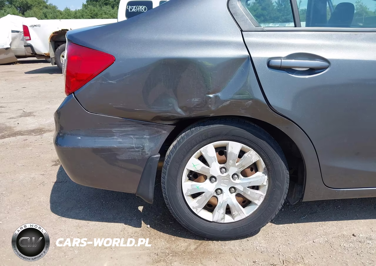2012 Honda Civic Lx VIN:19XFB2F5XCE104042 - 6
