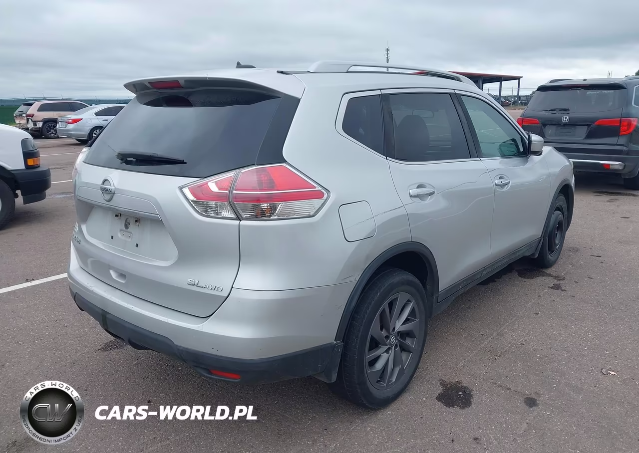 2016 Nissan Rogue Sl VIN:5N1AT2MV9GC841834 - 4