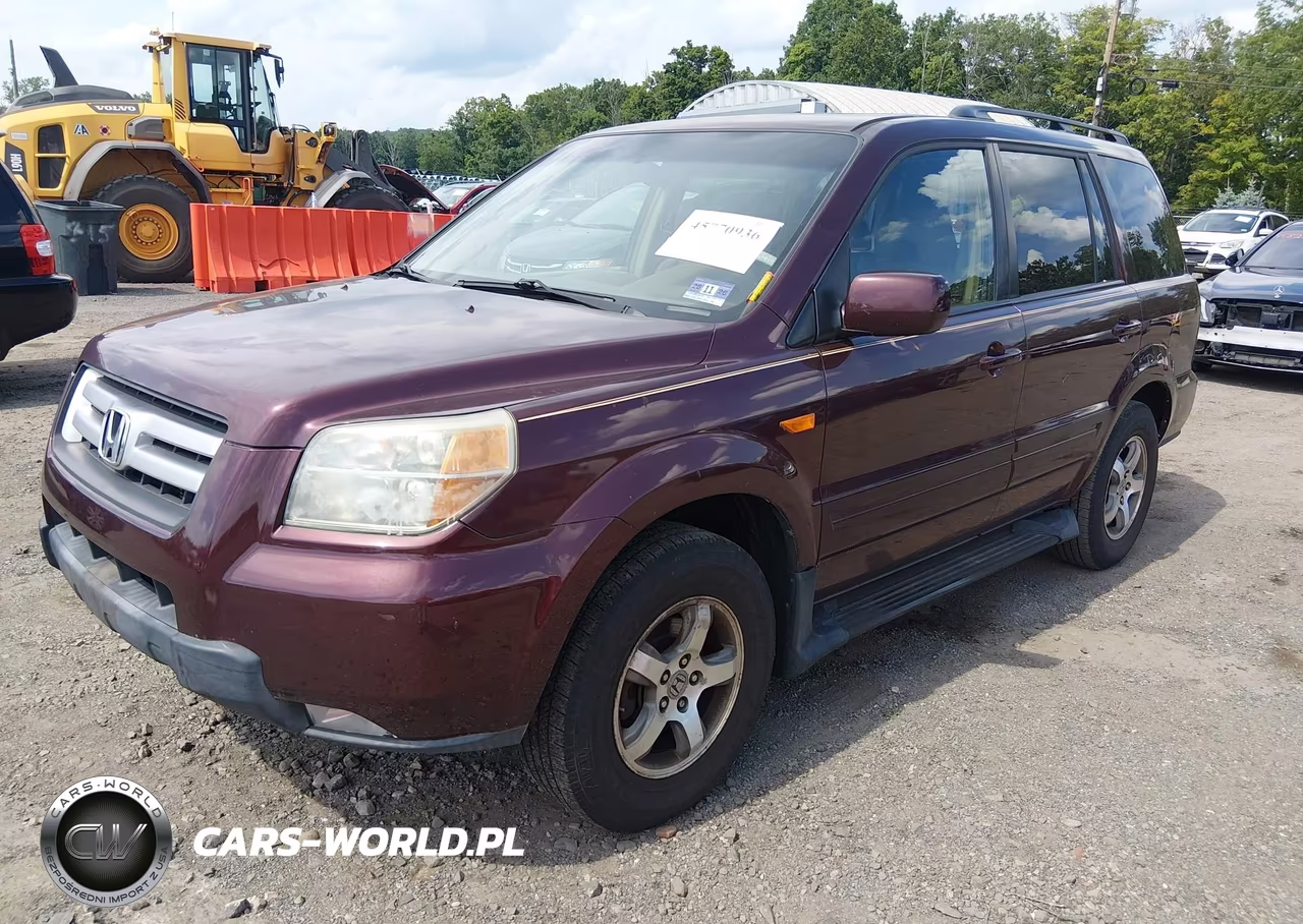 2008 Honda Pilot Ex-L VIN:5FNYF18758B010707 - 2