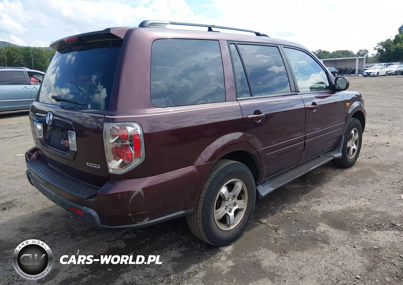 2008 Honda Pilot Ex-L VIN:5FNYF18758B010707 - 4