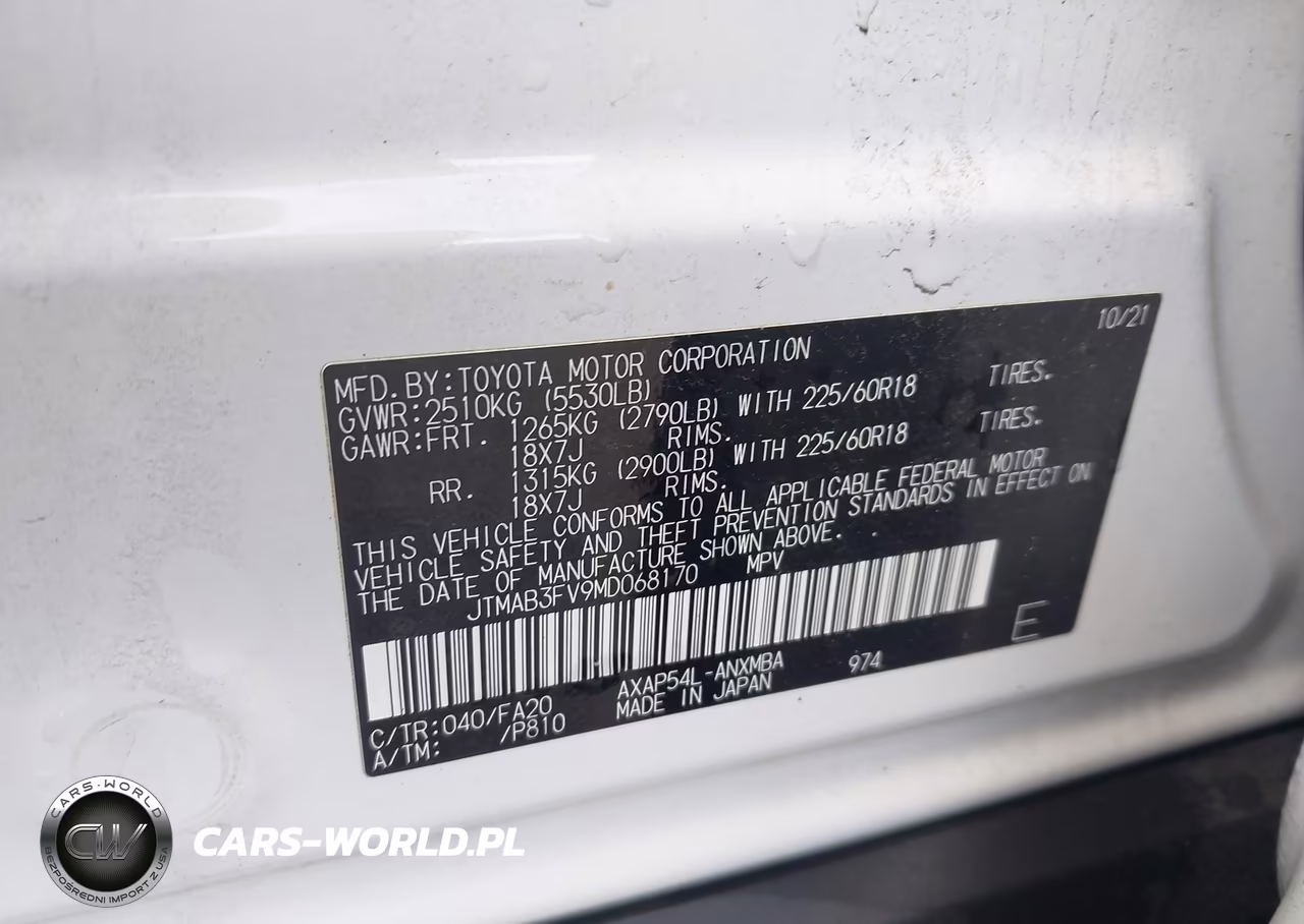 2021 Toyota Rav4 Prime Se VIN:JTMAB3FV9MD068170 - 9