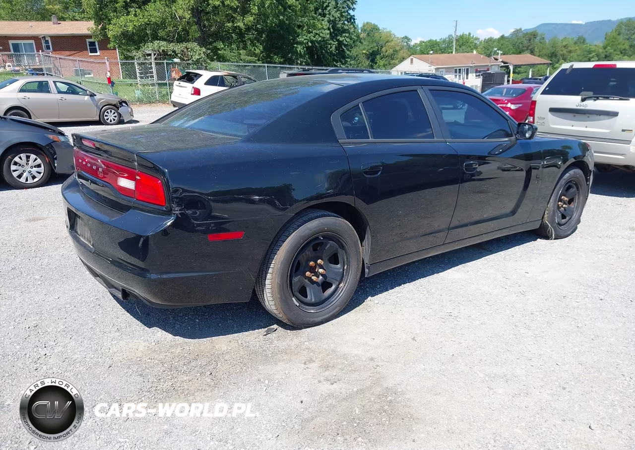 2014 Dodge Charger Police VIN:2C3CDXAT6EH362506 - 4
