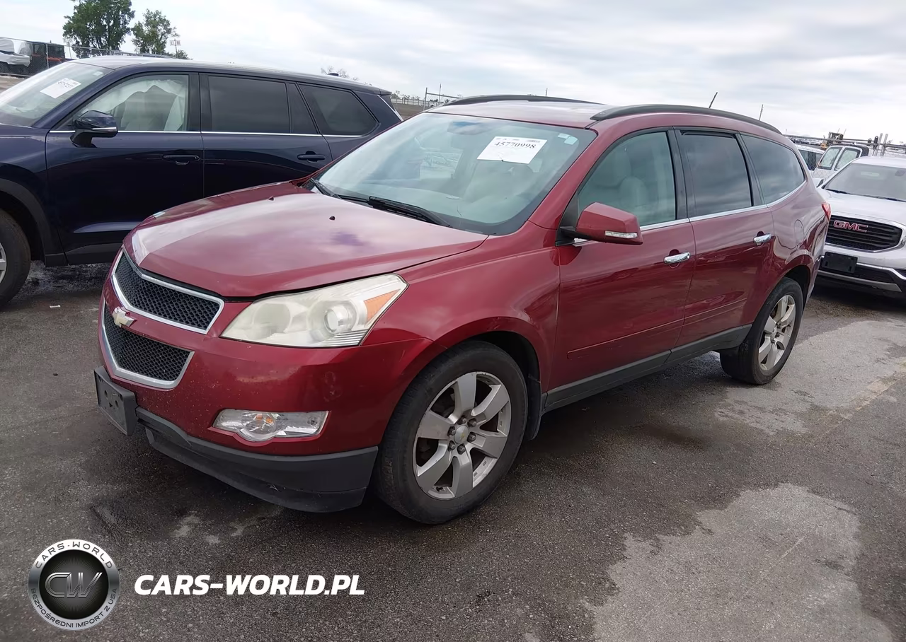 2010 Chevrolet Traverse Lt VIN:1GNLRGED9AJ249472 - 2