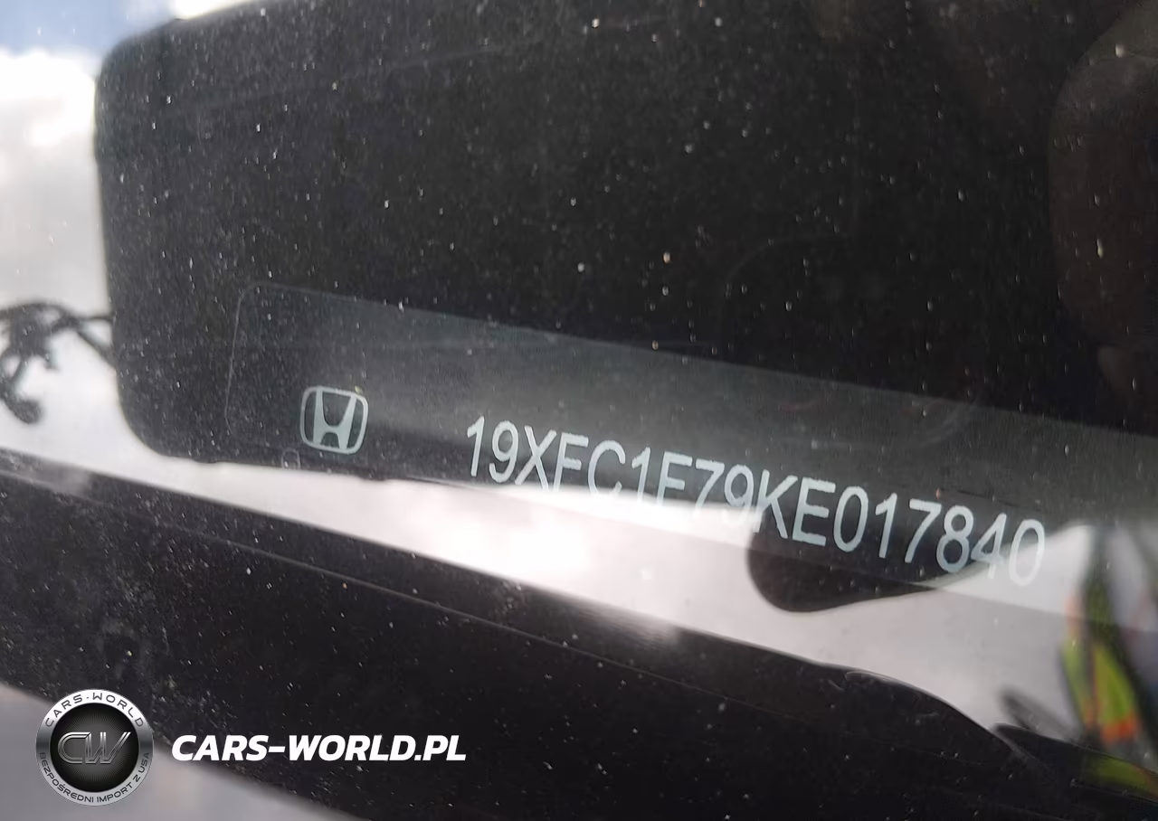2019 Honda Civic Ex-L VIN:19XFC1F79KE017840 - 18