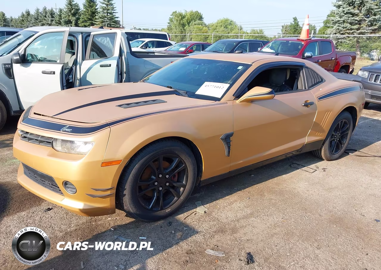 2014 Chevrolet Camaro 2Ls VIN:2G1FA1E37E9273393 - 2