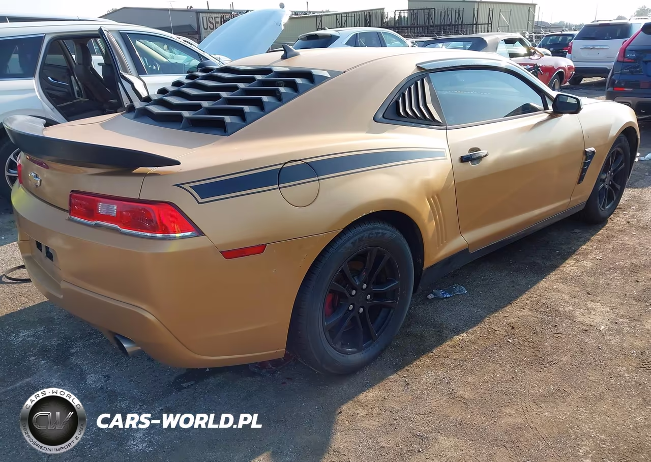 2014 Chevrolet Camaro 2Ls VIN:2G1FA1E37E9273393 - 4