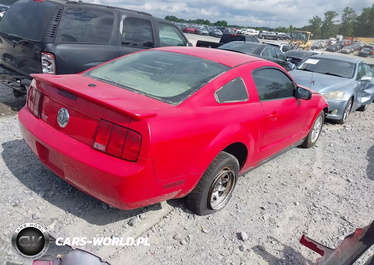 2007 Ford Mustang V6 Deluxe-V6 Premium VIN:1ZVFT80N975359126 - 4