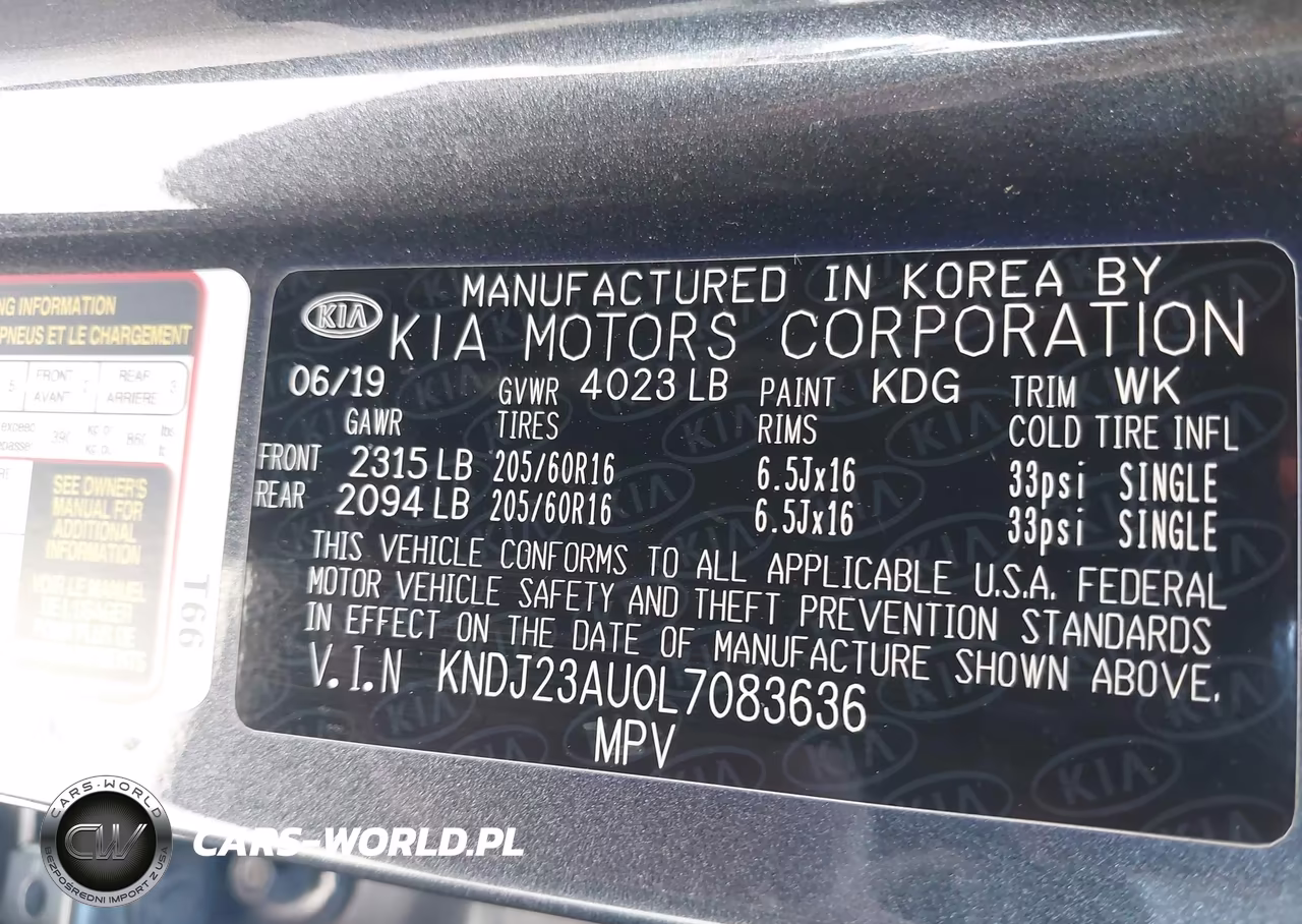 2020 Kia Soul Lx VIN:KNDJ23AU0L7083636 - 9