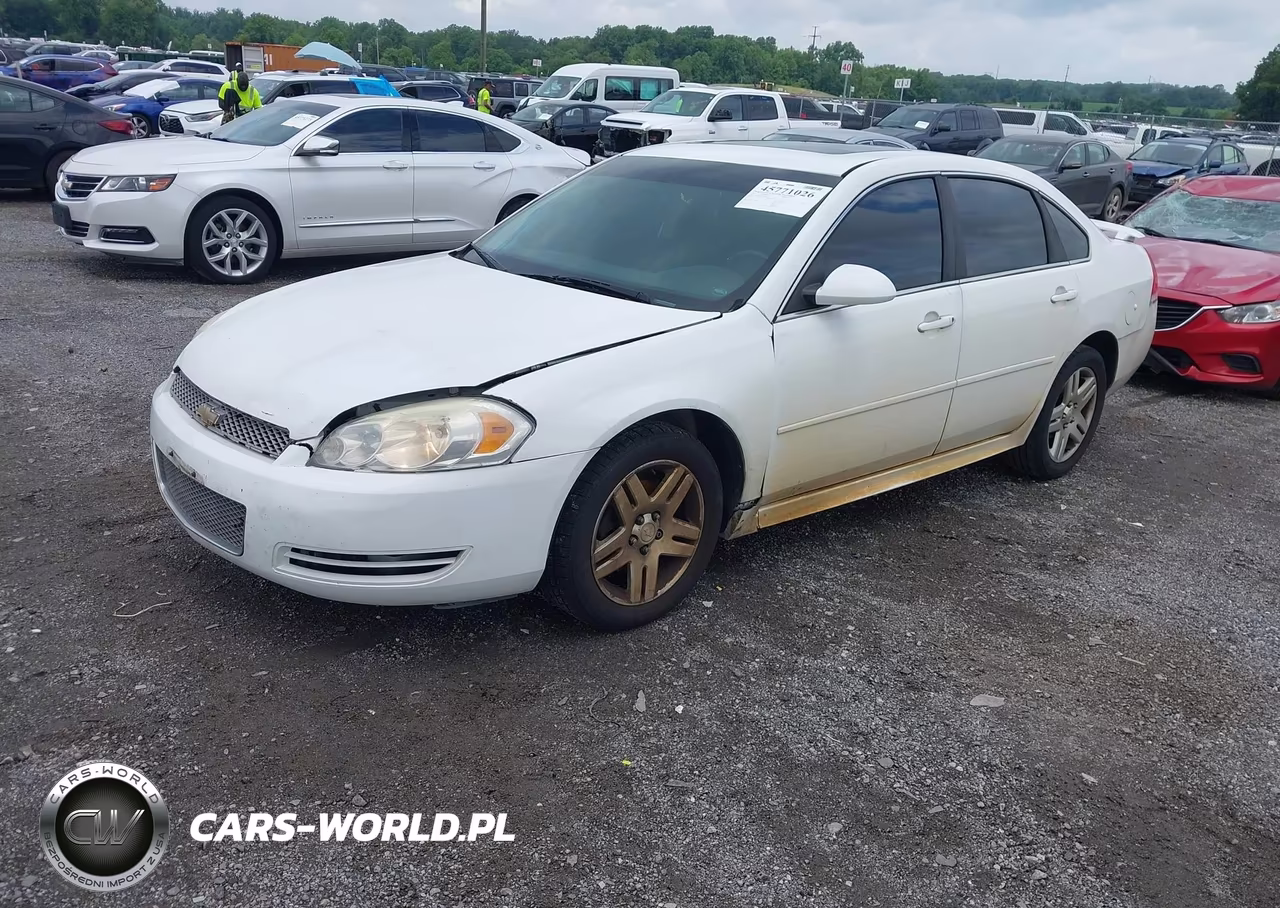 2012 Chevrolet Impala Lt VIN:2G1WG5E36C1158124 - 2