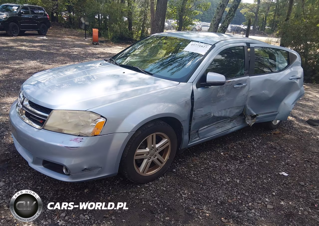 2013 Dodge Avenger Sxt VIN:1C3CDZCB4DN637019 - 2