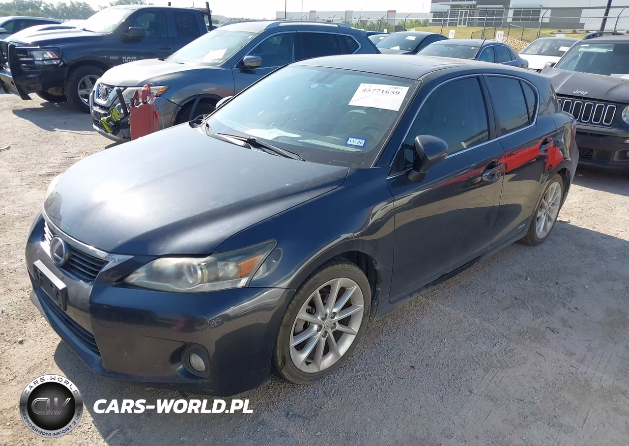 2011 Lexus Ct 200H Premium VIN:JTHKD5BH0B2029923 - 2