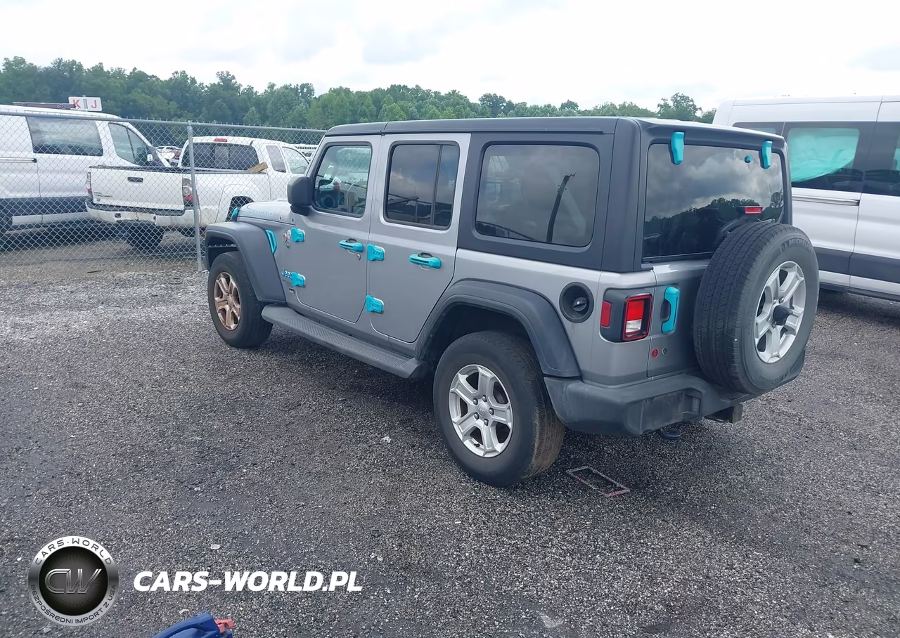 2018 Jeep Wrangler Unlimited Sport S 4X4 VIN:1C4HJXDG2JW147175 - 3