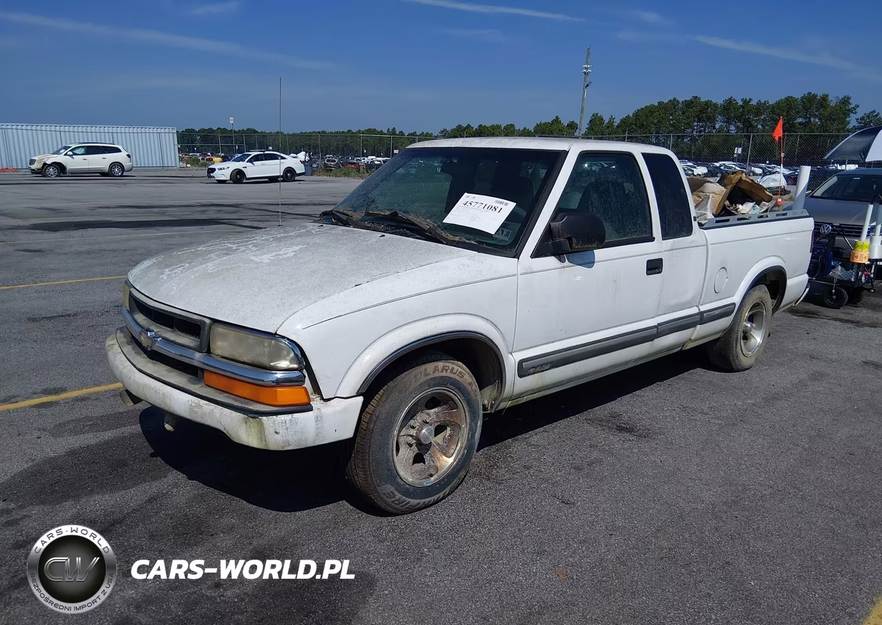 2002 Chevrolet S-10 Ls VIN:1GCCS19W128106255 - 2