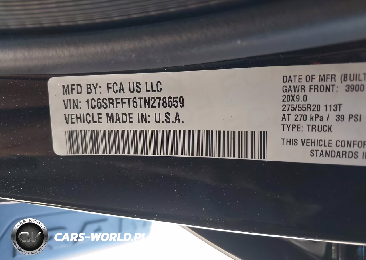 2026 Ram 1500 Big Horn 4X4 5'7 Box VIN:1C6SRFFT6TN278659 - 9