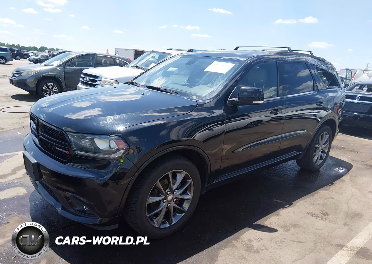 2017 Dodge Durango Gt Awd VIN:1C4RDJDG2HC636518 - 2