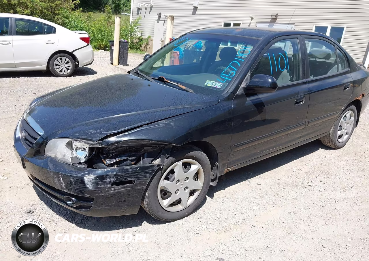 2006 Hyundai Elantra Gls-Limited VIN:KMHDN46DX6U354092 - 2