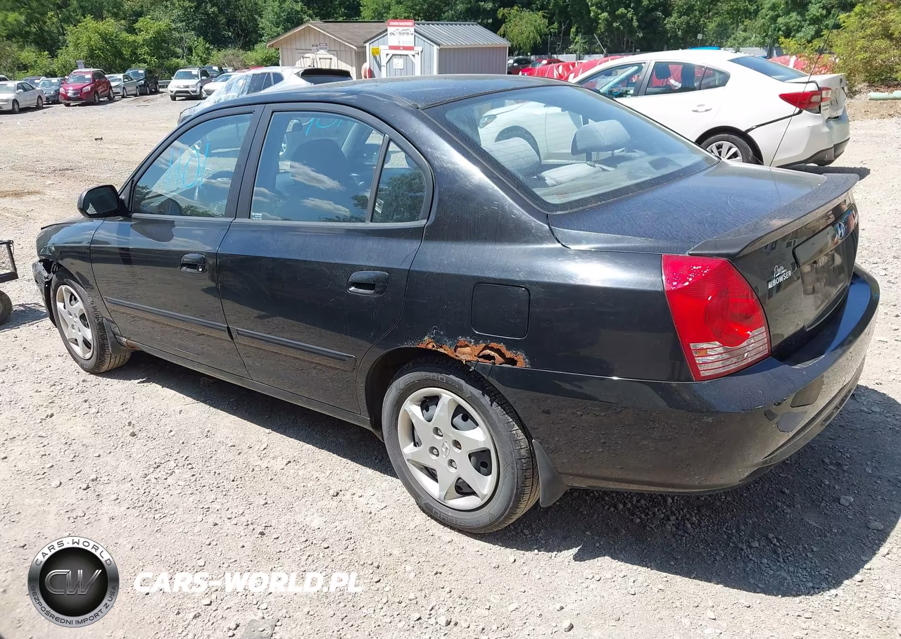 2006 Hyundai Elantra Gls-Limited VIN:KMHDN46DX6U354092 - 3