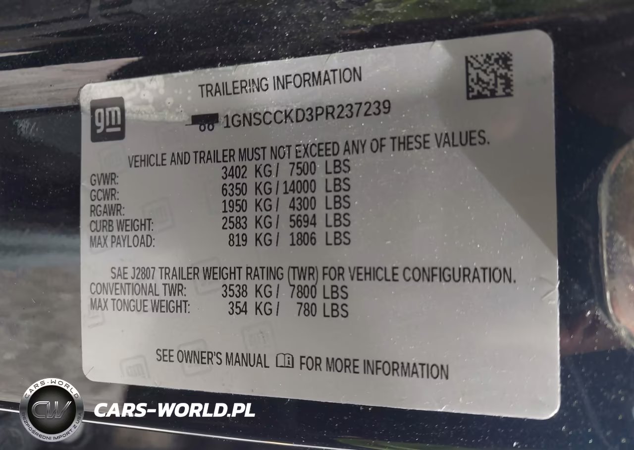 2023 Chevrolet Suburban 2Wd Lt VIN:1GNSCCKD3PR237239 - 9
