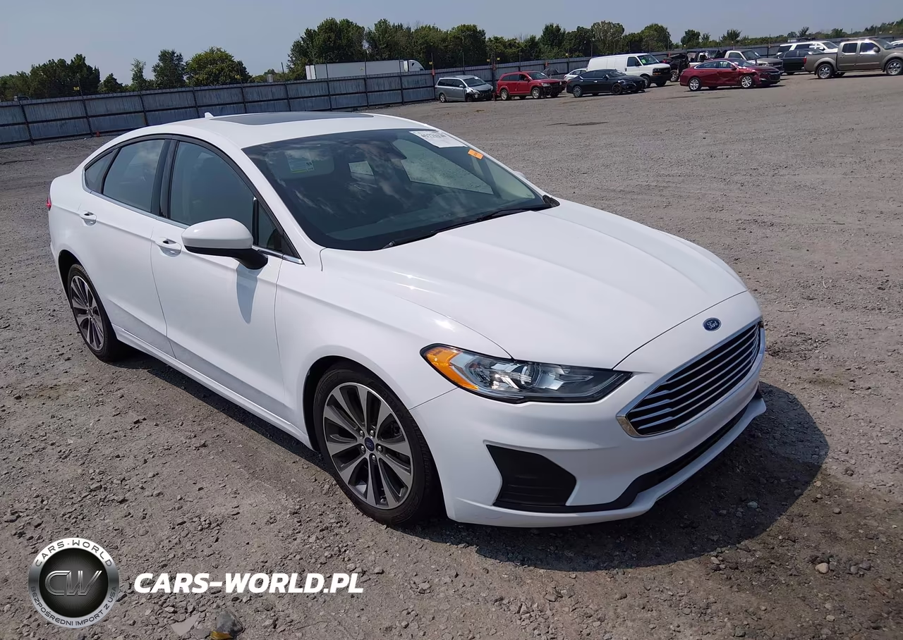 2020 Ford Fusion Se VIN:3FA6P0T90LR191462 - 1