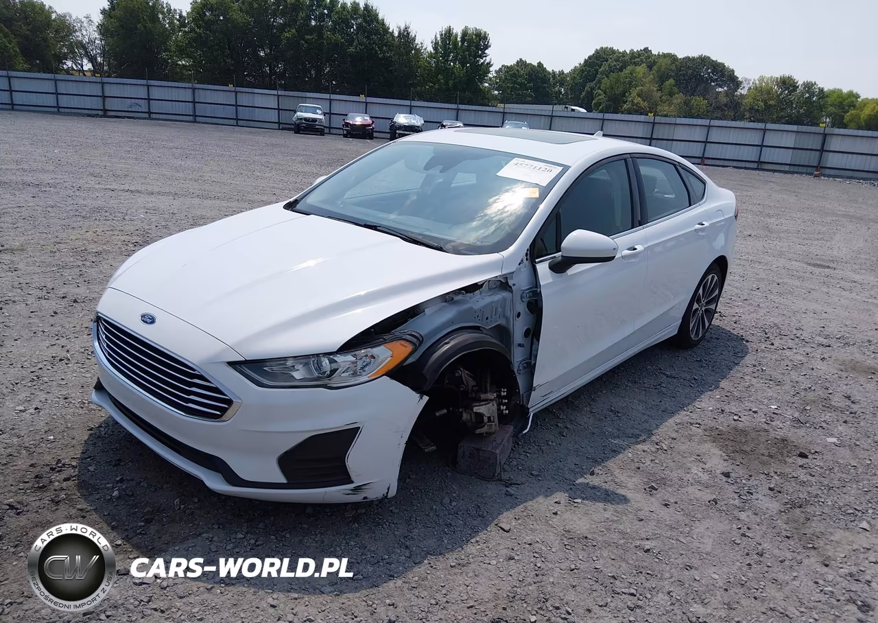 2020 Ford Fusion Se VIN:3FA6P0T90LR191462 - 2