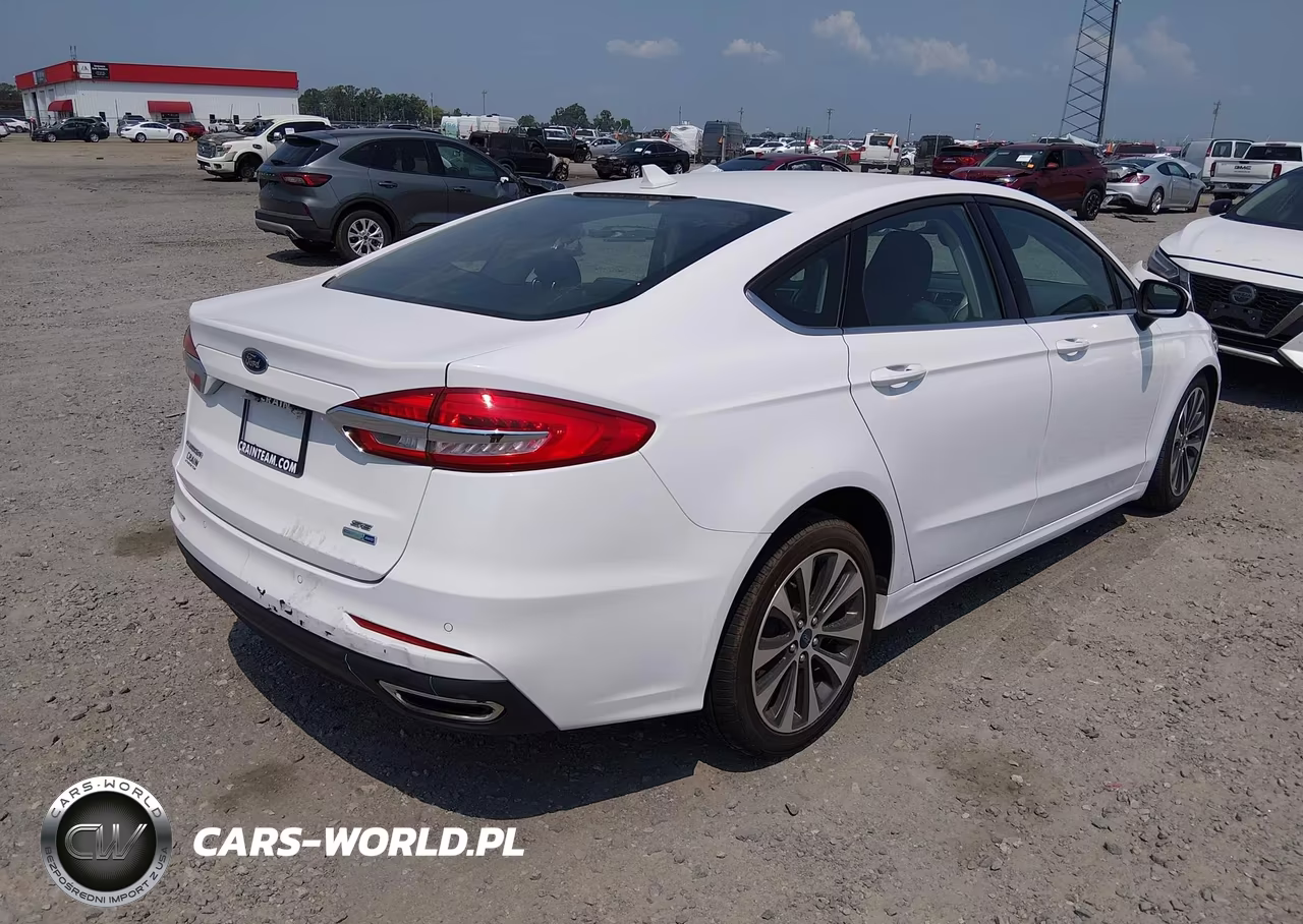 2020 Ford Fusion Se VIN:3FA6P0T90LR191462 - 4