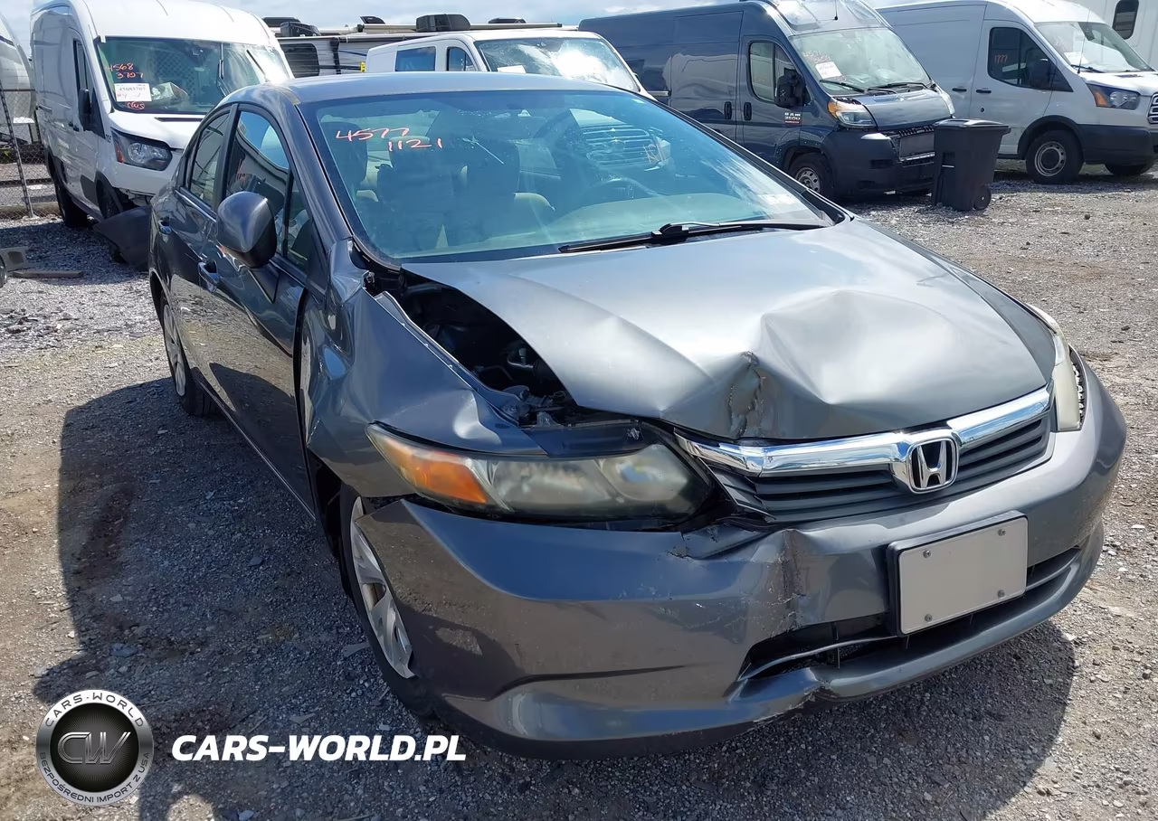 2012 Honda Civic Lx VIN:19XFB2F53CE085480 - 6