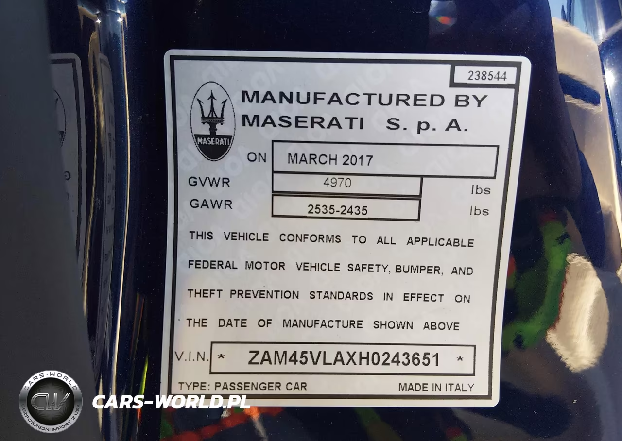 2017 Maserati Granturismo Mc-Mc Centennial-Sport VIN:ZAM45VLAXH0243651 - 9