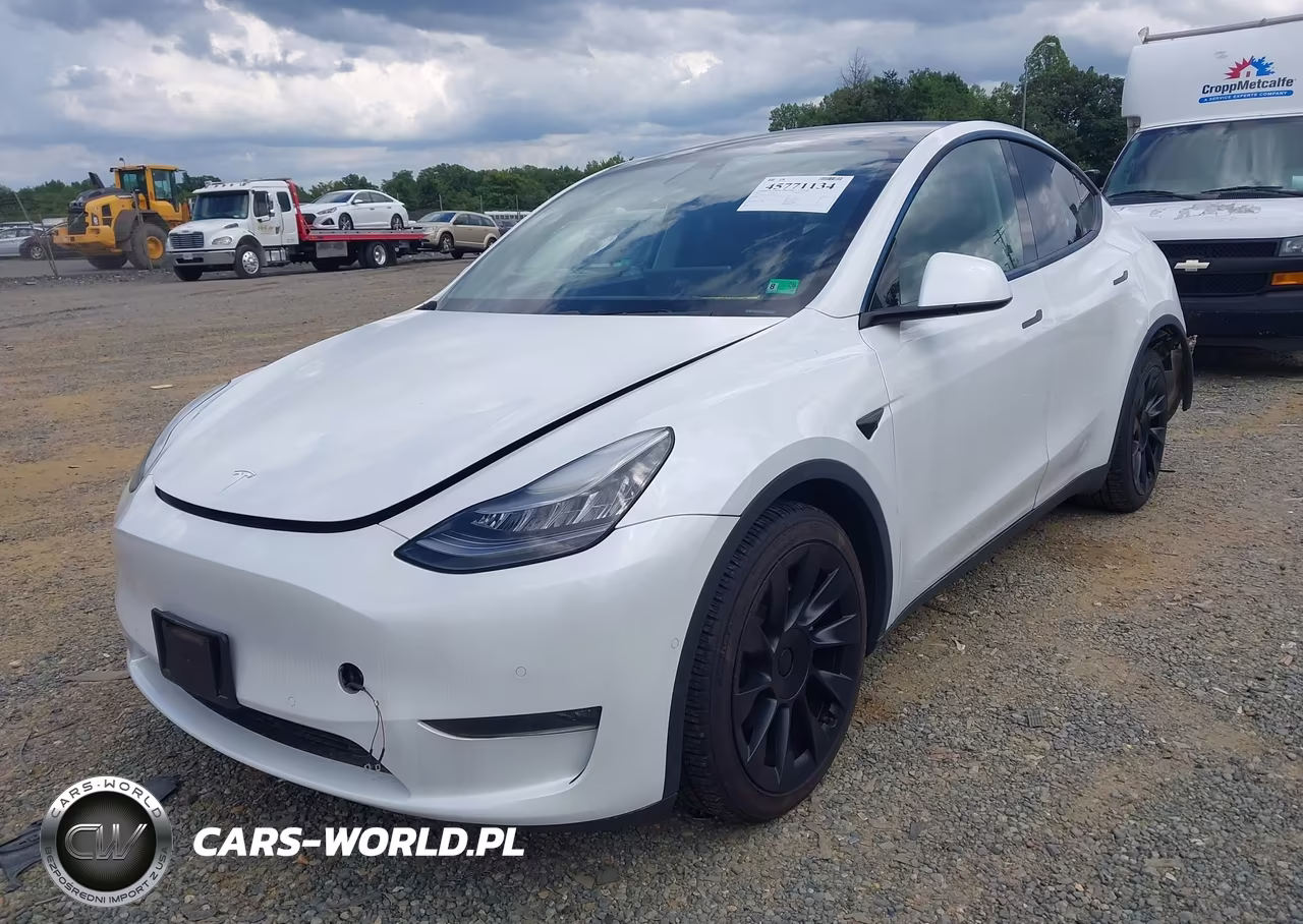 2021 Tesla Model Y Long Range Dual Motor All-Wheel Drive VIN:5YJYGDEE7MF074341 - 2