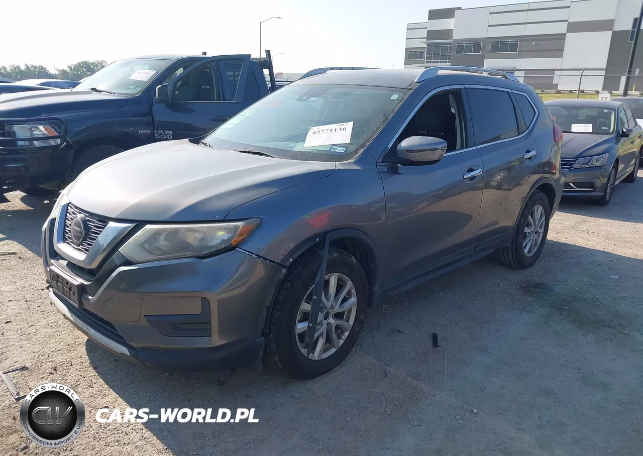 2019 Nissan Rogue Sv VIN:KNMAT2MT6KP536005 - 2
