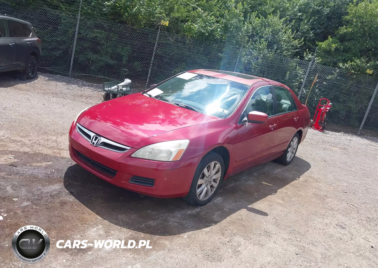 2007 Honda Accord 3.0 Ex VIN:1HGCM66527A024135 - 2
