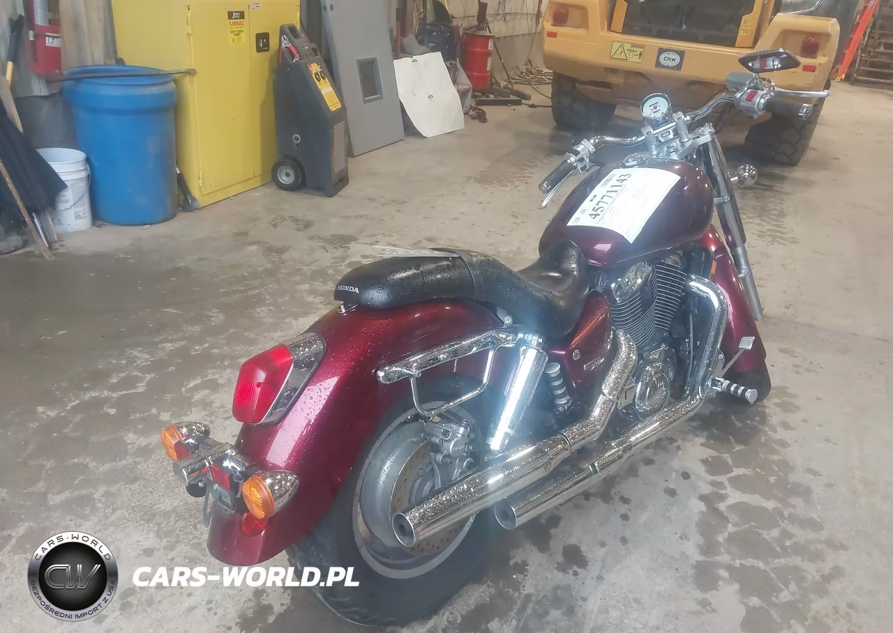 2007 Honda Vt1100 C2 VIN:1HFSC43047A701329 - 4