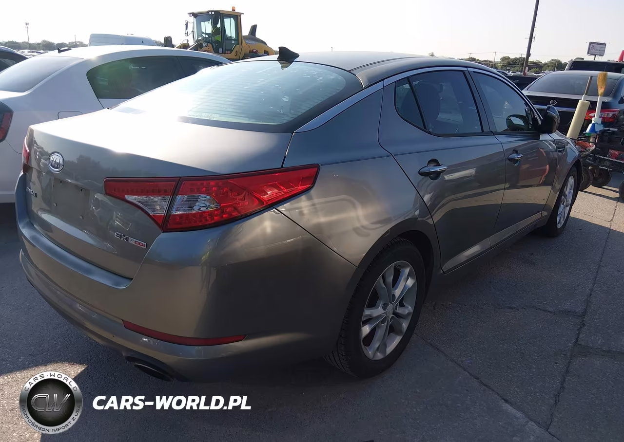 2012 Kia Optima Ex Turbo VIN:5XXGN4A68CG016797 - 4