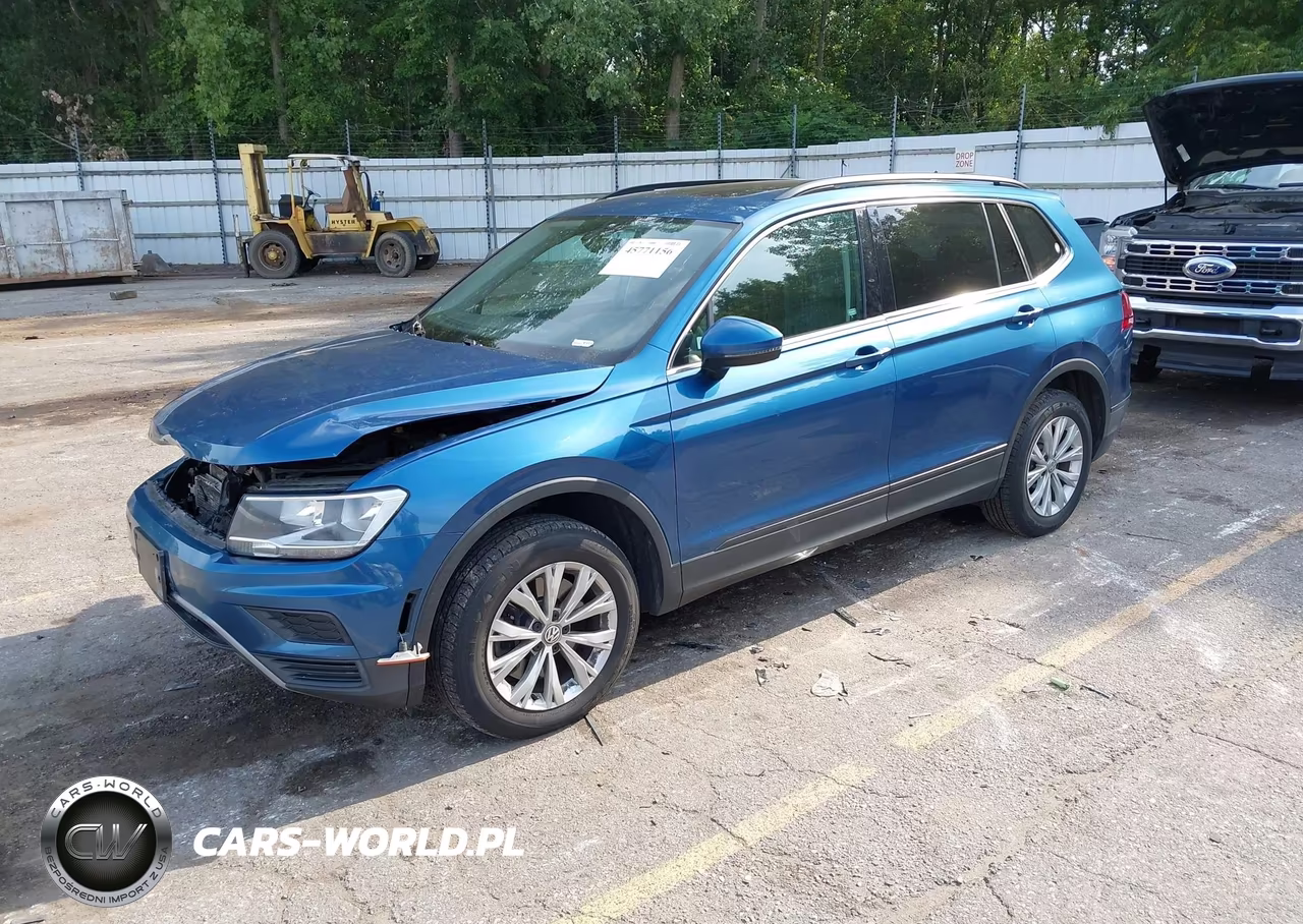 2019 Volkswagen Tiguan 2.0T Se-2.0T Sel-2.0T Sel R-Line-2.0T Sel R-Line Black VIN:3VV2B7AXXKM038800 - 2