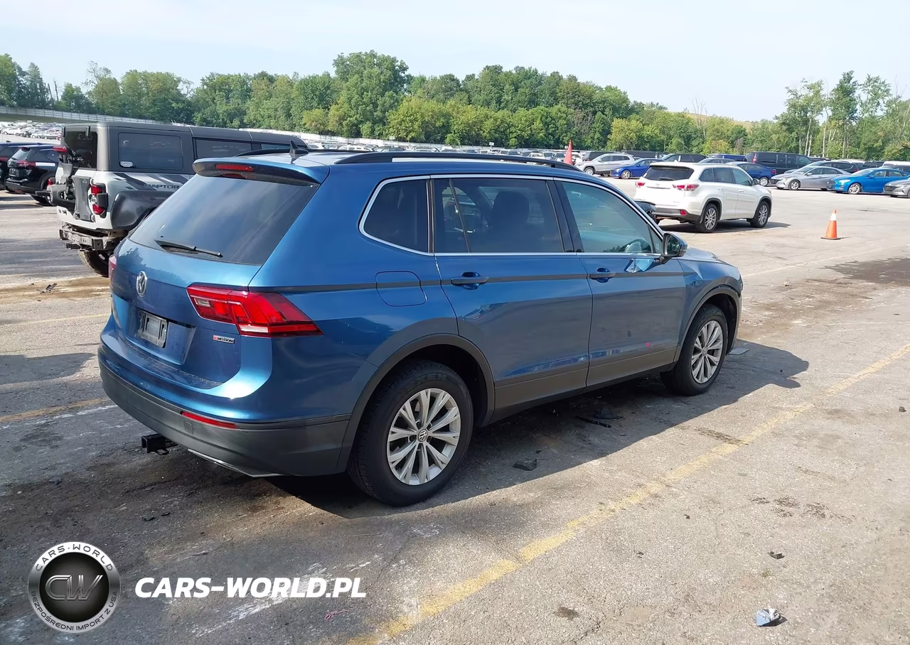 2019 Volkswagen Tiguan 2.0T Se-2.0T Sel-2.0T Sel R-Line-2.0T Sel R-Line Black VIN:3VV2B7AXXKM038800 - 4