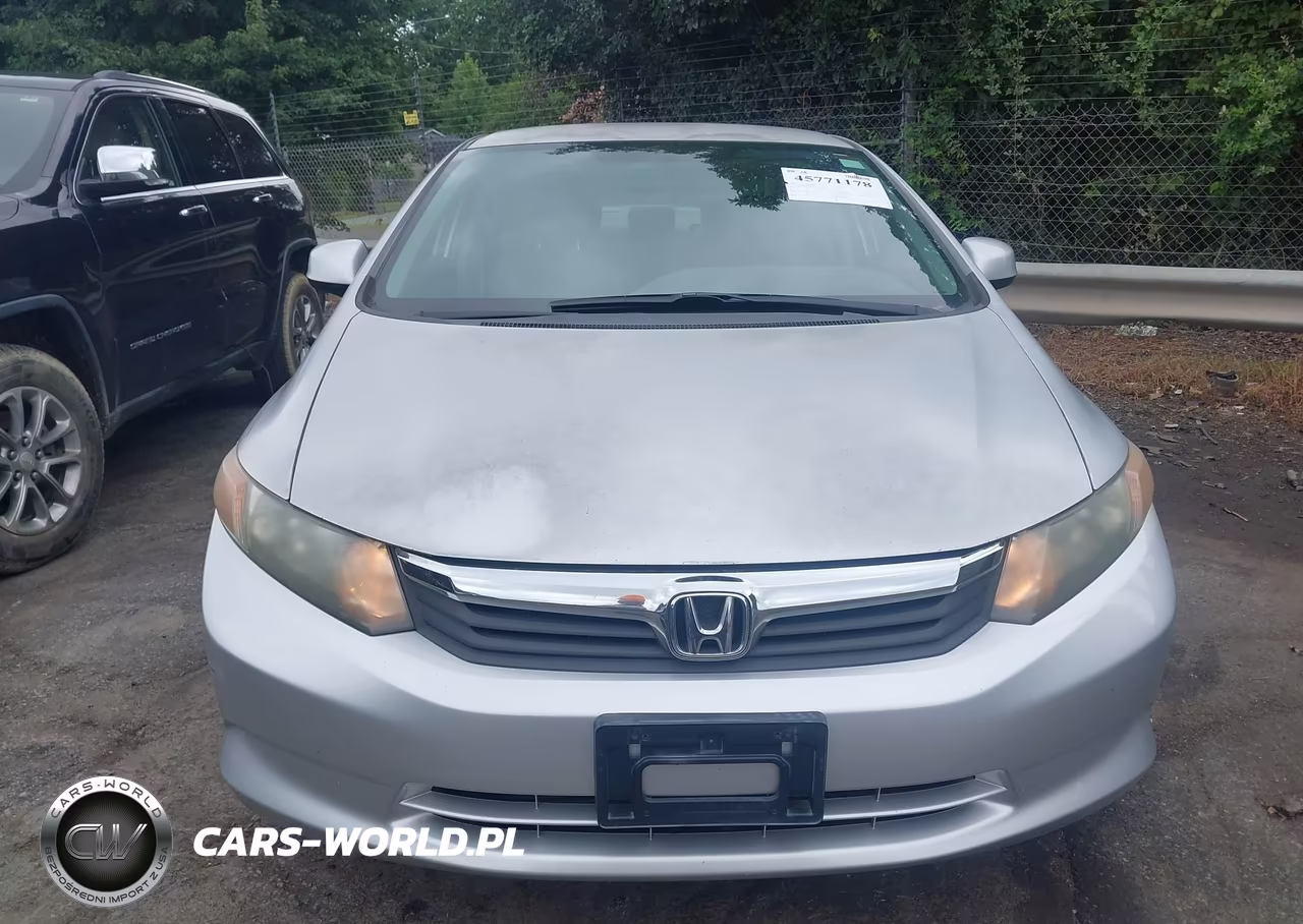 2012 Honda Civic Lx VIN:2HGFB2F5XCH301315 - 6