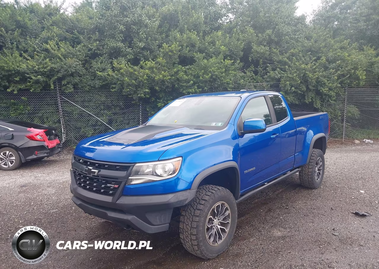 2019 Chevrolet Colorado Zr2 VIN:1GCRTEEN6K1169999 - 2