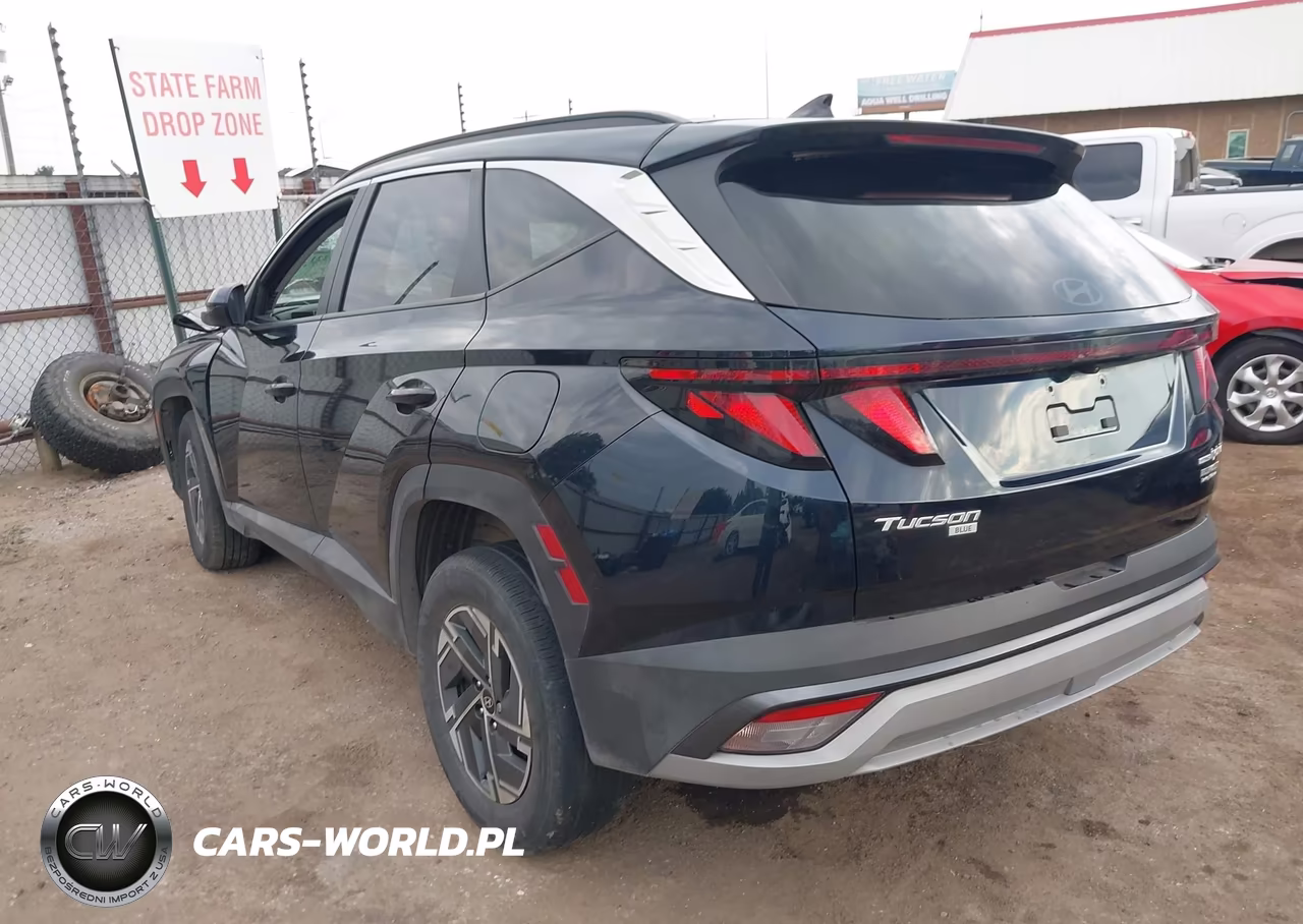 2025 Hyundai Tucson Hybrid Blue VIN:KM8JBDD18SU290777 - 3